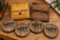 Custom Engraved Coaster Set
